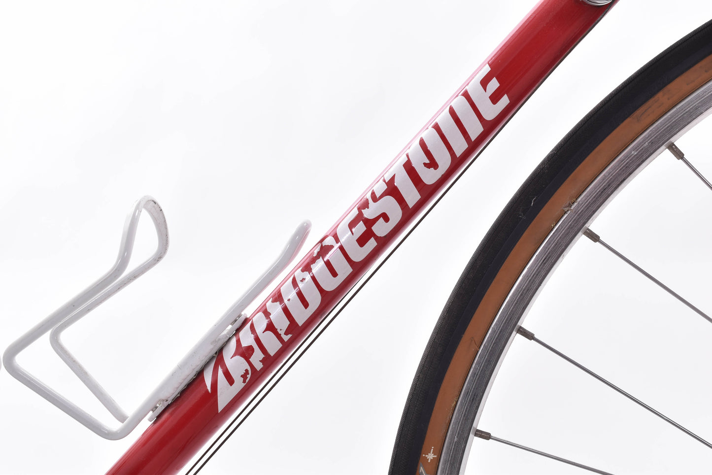 USED 1993 Bridgestone RB-2 59cm Lugged Ishiwata Steel Road Bike Red - AS IS