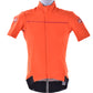 USED Castelli Rosso Corsa Jersey/Jacket Set Men's Small Red/Orange Short Sleeve/Long Sleeve