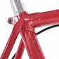 USED 1993 Bridgestone RB-2 59cm Lugged Ishiwata Steel Road Bike Red - AS IS