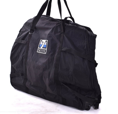 NEW Sette Soft Travel Flight Case/Bag w/ Wheels Large