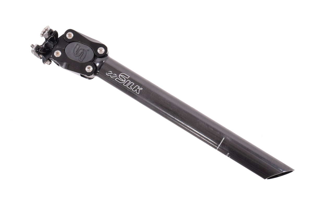 USED Cane Creek eeSilk+ Carbon Gravel Suspension Seatpost 31.6mm