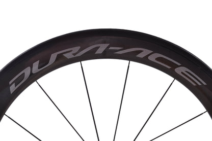 USED Shimano Dura-Ace R9100 C60 Tubular Front Wheel 700C Rim Brake