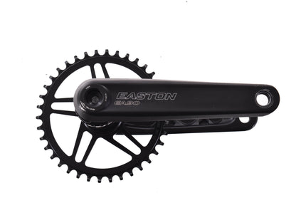 USED Easton EA90 170mm 1x CINCH Crankset w/ Wolftooth 38T Chainring Wheels MFG Angular Contact BB BSA