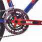 USED 2000 Gary Fisher Big Sur Hardtail Mountain Bike Small Shimano XTR 3x9 speed Blue/Red  Aluminum 26" Rolf Wheels