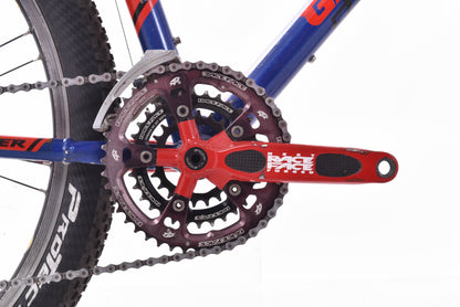 USED 2000 Gary Fisher Big Sur Hardtail Mountain Bike Small Shimano XTR 3x9 speed Blue/Red  Aluminum 26" Rolf Wheels