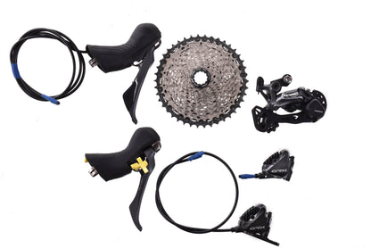 USED Shimano GRX 800 1x11 speed Gravel Groupset Shifters, Brakes, Derailleur, Cassette  ST-RX810 RD-RX812