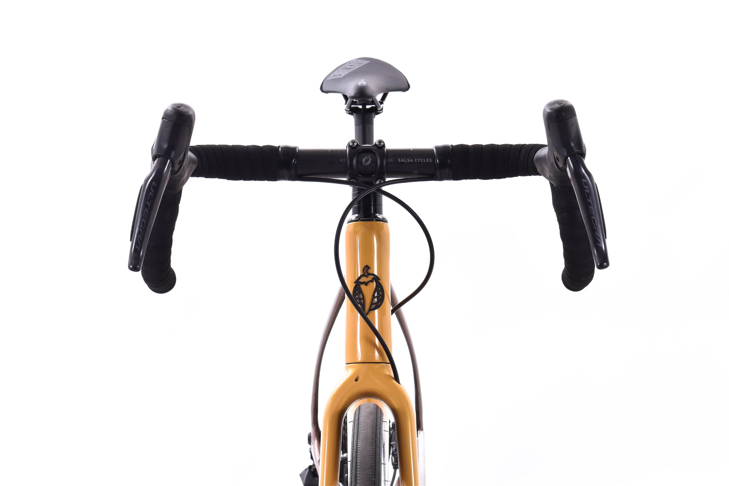 USED Salsa Warroad C Ultegra Di2 Road Bike - Carbon, Gold Fade, 54.5cm, Whisky, DT Swiss 350