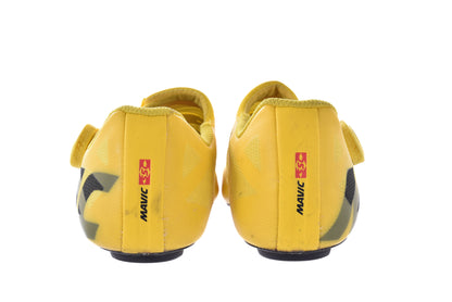 USED Mavic Cosmic SL Ultimate Shoes Yellow Size 7.5 US / 40.66 EU