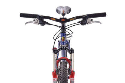 USED 2000 Gary Fisher Big Sur Hardtail Mountain Bike Small Shimano XTR 3x9 speed Blue/Red  Aluminum 26" Rolf Wheels