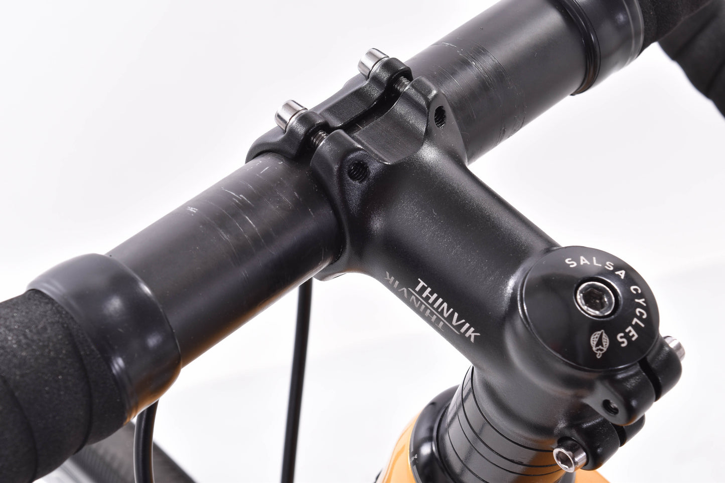 USED Salsa Warroad C Ultegra Di2 Road Bike - Carbon, Gold Fade, 54.5cm, Whisky, DT Swiss 350