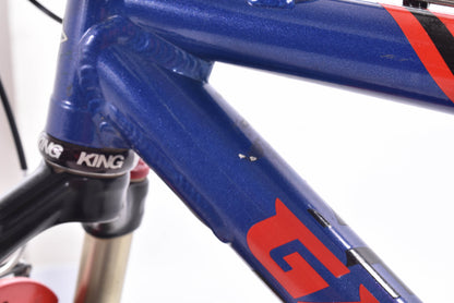 USED 2000 Gary Fisher Big Sur Hardtail Mountain Bike Small Shimano XTR 3x9 speed Blue/Red  Aluminum 26" Rolf Wheels