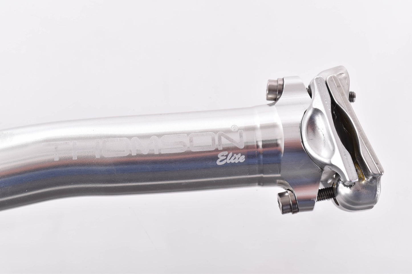 USED Thomson Elite 31.6x367mm Silver Layback Seatpost
