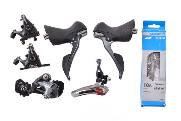 パーツ tiagra st4700 2x10 Shimano Tiagra ST-4700 STI-2x10-speed Road Shifter Set