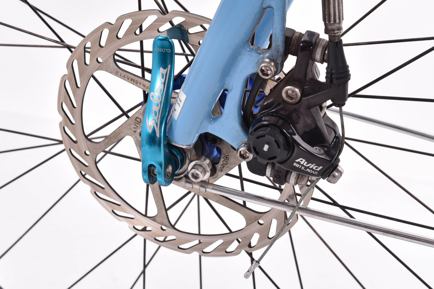 USED Salsa Vaya Steel Touring Bike 52cm Blue 26" Wheels