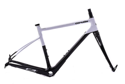 USED 2018 Cervelo C3 Disc 51cm Carbon Road Frame Black/White/Grey