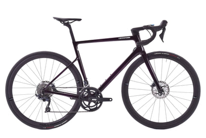 USED 2022 Cannondale SuperSix EVO Carbon Disc Ultegra 54cm 2x11 speed Purple
