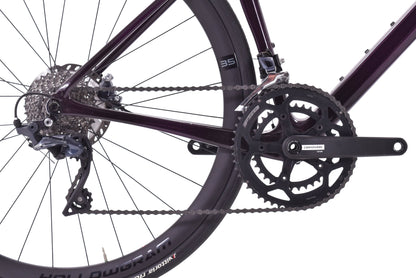 USED 2022 Cannondale SuperSix EVO Carbon Disc Ultegra 54cm 2x11 speed Purple