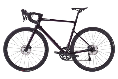 USED 2022 Cannondale SuperSix EVO Carbon Disc Ultegra 54cm 2x11 speed Purple