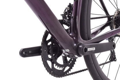 USED 2022 Cannondale SuperSix EVO Carbon Disc Ultegra 54cm 2x11 speed Purple
