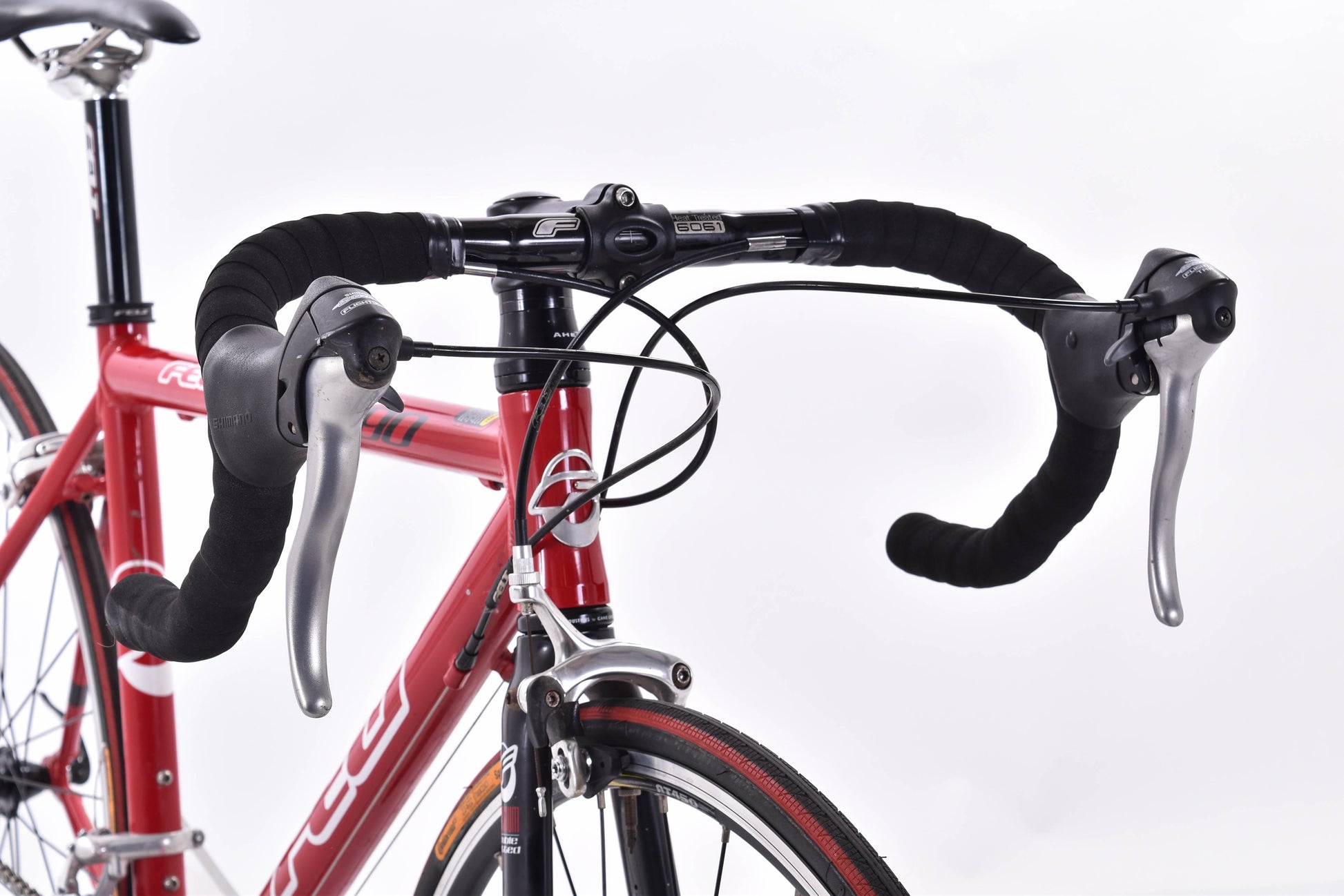 rennrad felt f90 USED Felt F90 Aluminum Road Bike 52cm 3x8 speed Shimano Sora Red