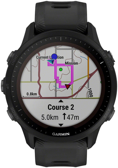 NEW Garmin Forerunner 955 Solar GPS Smartwatch - 45.6mm, Black