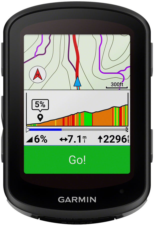 NEW Garmin Edge 540 Solar Bike Computer - GPS, Wireless, Black - Around the Cycle