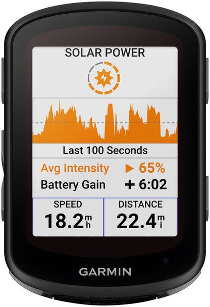 NEW Garmin Edge 540 Solar Bike Computer - GPS, Wireless, Black - Around the Cycle
