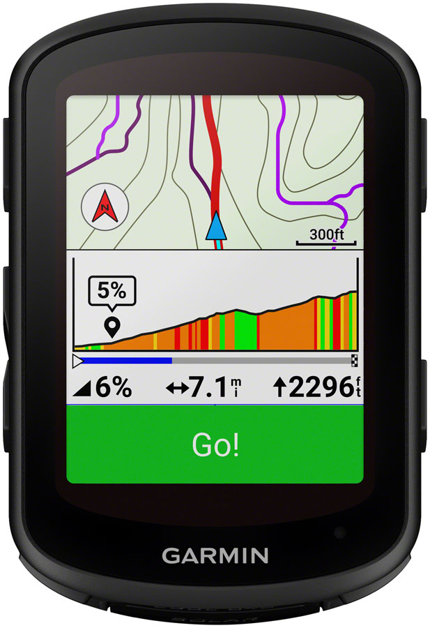 NEW Garmin Edge 840 Solar Bike Computer - GPS, Wireless, Black - Around the Cycle