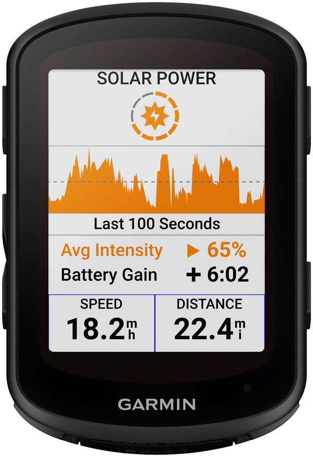 NEW Garmin Edge 840 Solar Bike Computer - GPS, Wireless, Black - Around the Cycle