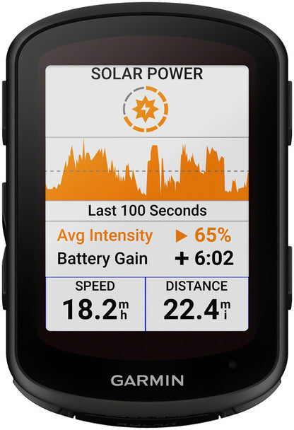NEW Garmin Edge 840 Solar Bike Computer - GPS, Wireless, Black - Around the Cycle