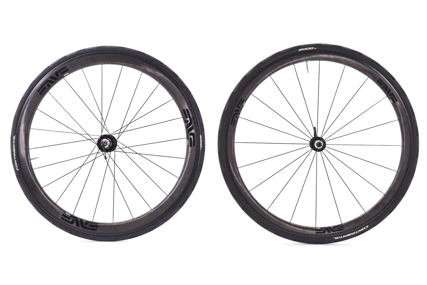 USED ENVE SES 3.4 700C Rim Brake QR Road Wheelset w/ Chris King R45 Hubs Shimano HG 11 speed