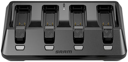 NEW SRAM AXS 4-Port Battery Charger w/o Cord - Compatible with AXS Batteries used on eTap and RockShox AXS Components (Battery sold separate)
