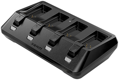 NEW SRAM AXS 4-Port Battery Charger w/o Cord - Compatible with AXS Batteries used on eTap and RockShox AXS Components (Battery sold separate)