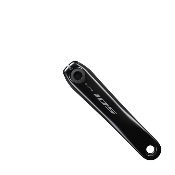 NEW Shimano 105 FC-R7100 Crankset - 12-Speed, 110 Asymmetric BCD, Hollowtech II Spindle Interface, Black - Around the Cycle