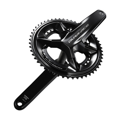 NEW Shimano Dura-Ace FC-R9200 Crankset - 12-Speed, Hollowtech II Spindle Interface, Black - Around the Cycle