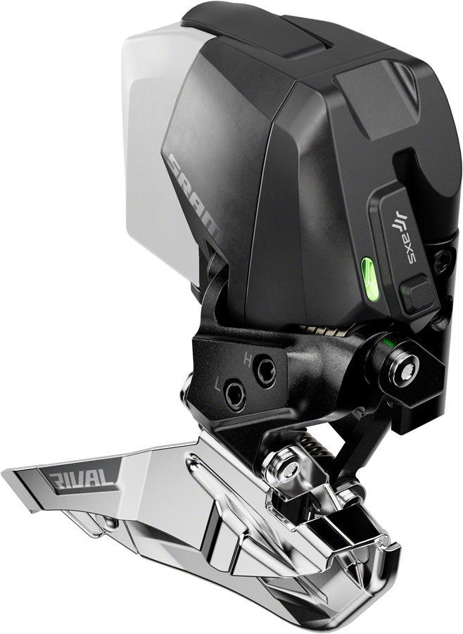 NEW SRAM Rival AXS Front Derailleur - 2x12-Speed, Braze-on, (Battery Not Included), Black, E1 - Around the Cycle