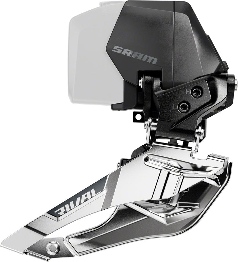 NEW SRAM Rival AXS Front Derailleur - 2x12-Speed, Braze-on, (Battery Not Included), Black, E1 - Around the Cycle