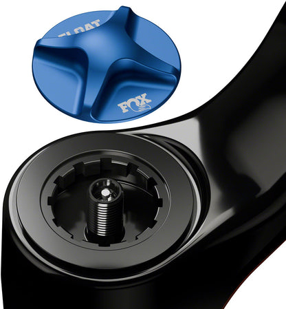 NEW FOX 32 Step-Cast Performance Suspension Fork - 29", 100mm, 15x110mm, Kabolt SL, 44mm Offset, GRIP Damper, Push-Lk., Ano Crown, Matte Black