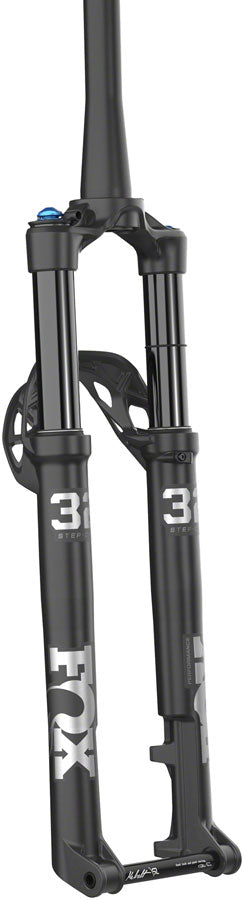 NEW FOX 32 Step-Cast Performance Suspension Fork - 29", 100mm, 15x110mm, Kabolt SL, 44mm Offset, GRIP Damper, Push-Lk., Ano Crown, Matte Black