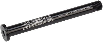 NEW Salsa Deadbolt Ultralight Thru-Axle, Front, 12mm Axle Diameter, 120mm Length, 1.5 Thread Pitch, 12mm Thread Length - Around the Cycle