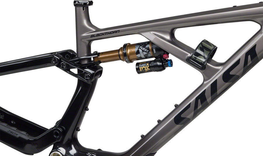 NEW Salsa Blackthorn 145 C All-Mountain Frame - Carbon, Black / Smoke - Around the Cycle