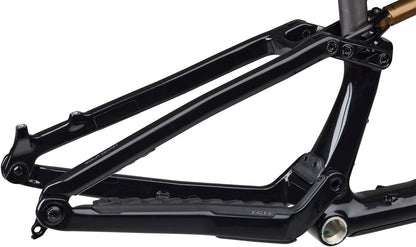 NEW Salsa Blackthorn 145 C All-Mountain Frame - Carbon, Black / Smoke - Around the Cycle