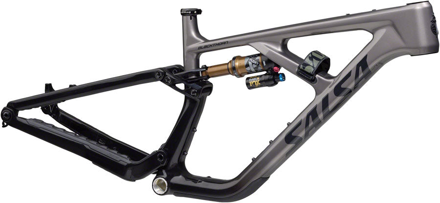 NEW Salsa Blackthorn 145 C All-Mountain Frame - Carbon, Black / Smoke - Around the Cycle