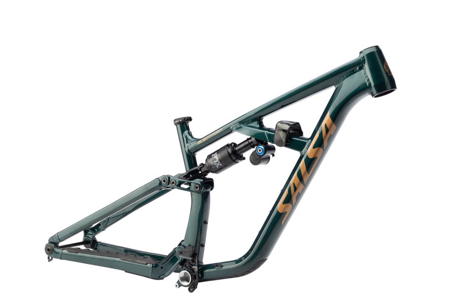 NEW Salsa Blackthorn 145 All-Mountain Frame - 29", Aluminum, Black Spruce