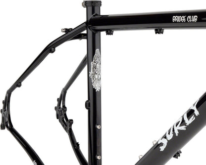 NEW Surly Bridge Club Frameset - 27.5"/700c, Steel, Trevor's Closet Black - Around the Cycle