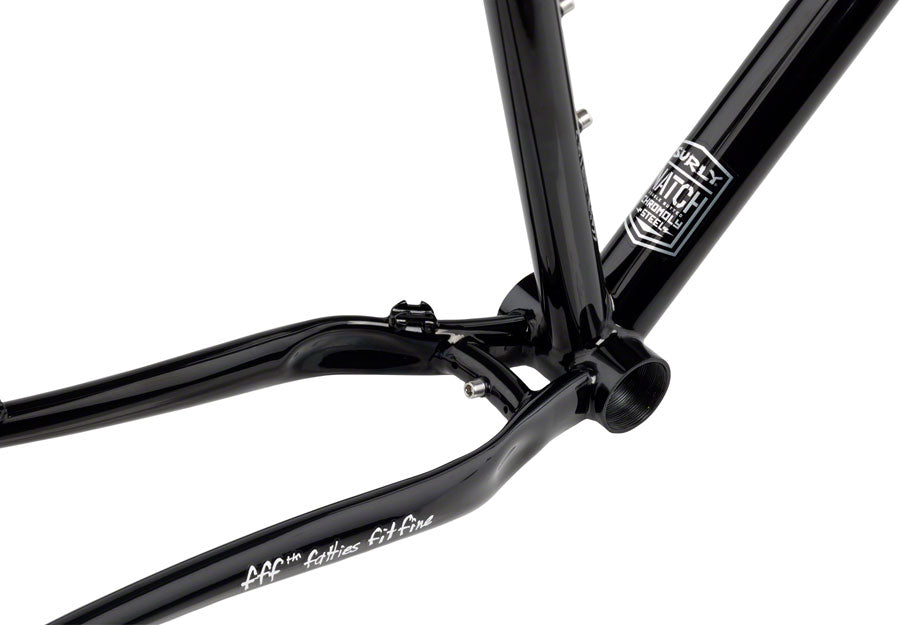 NEW Surly Bridge Club Frameset - 27.5"/700c, Steel, Trevor's Closet Black