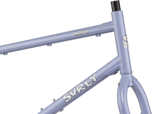 NEW Surly Grappler Gravel Bike Frameset - 27.5, Steel, Purple Dust Bunny