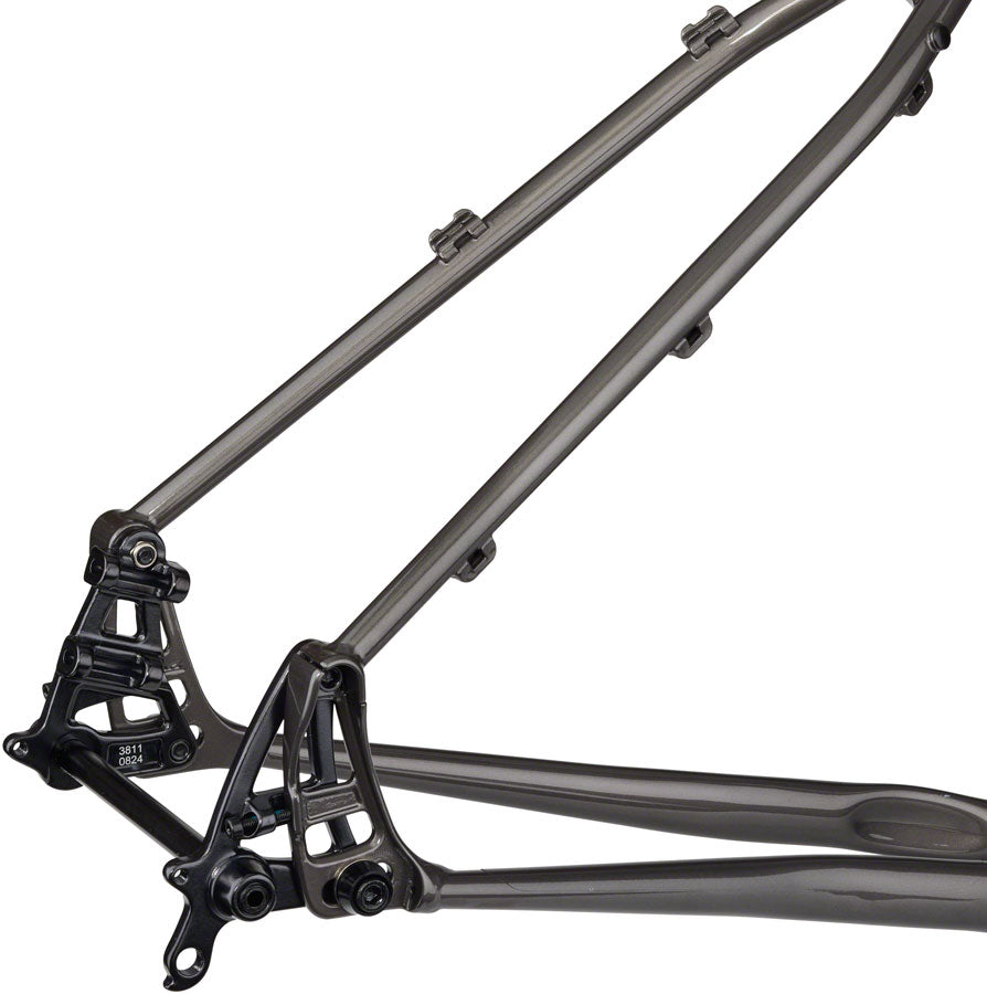 NEW Salsa Fargo Bikepacking Gravel All-Road Frameset - 29", Steel, Black - Around the Cycle