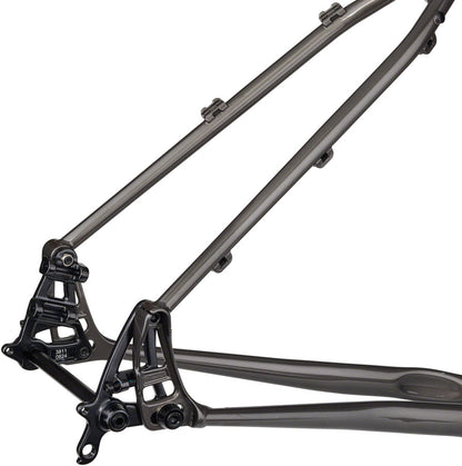 NEW Salsa Fargo Bikepacking Gravel All-Road Frameset - 29", Steel, Black - Around the Cycle