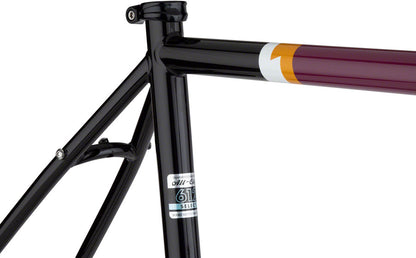 NEW All-City Gorilla Monsoon 650b Frameset, Charred Berry - Around the Cycle